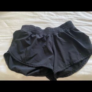 Black lululemon shorts